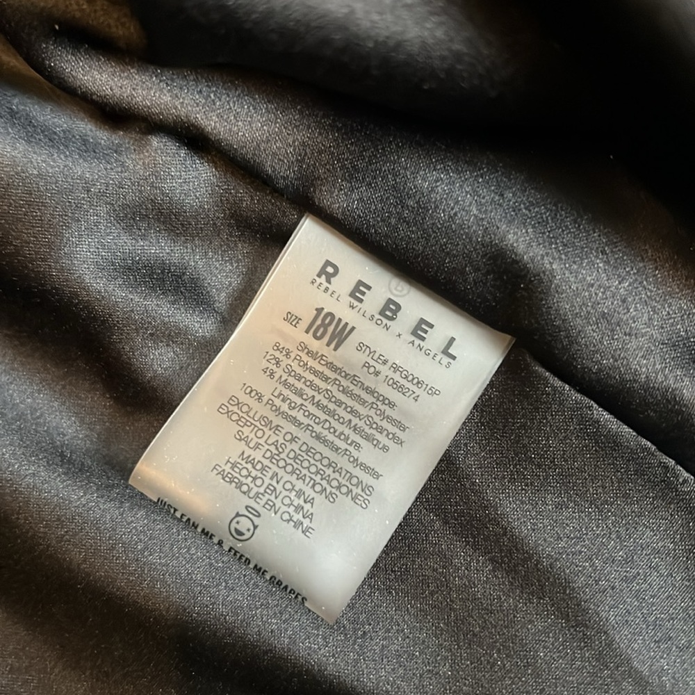 ✔REBEL by Rebel Wilson X Angels blazer Blake Shimmery Size 18W - Picture 11 of 11